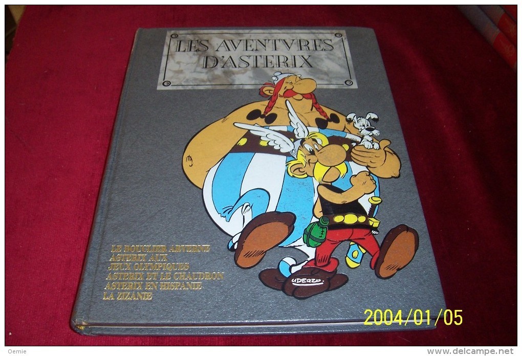 LES AVENTURES D'ASTERIX ° COLLECTION HACHETTE  7 VOLUMES - Astérix