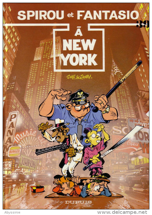 Spirou Et Fantasio à N.Y - EO 1987 - DUPUIS éditeur - D1 - Spirou Et Fantasio