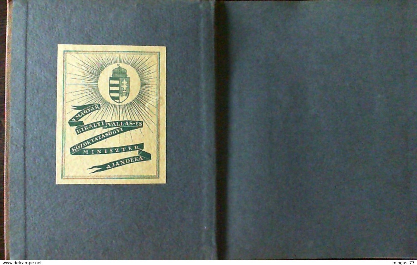 1938 HUNGARY MAGYAR FOLD MAGYAR FAJ  IV Kotetben - Enzyklopädien