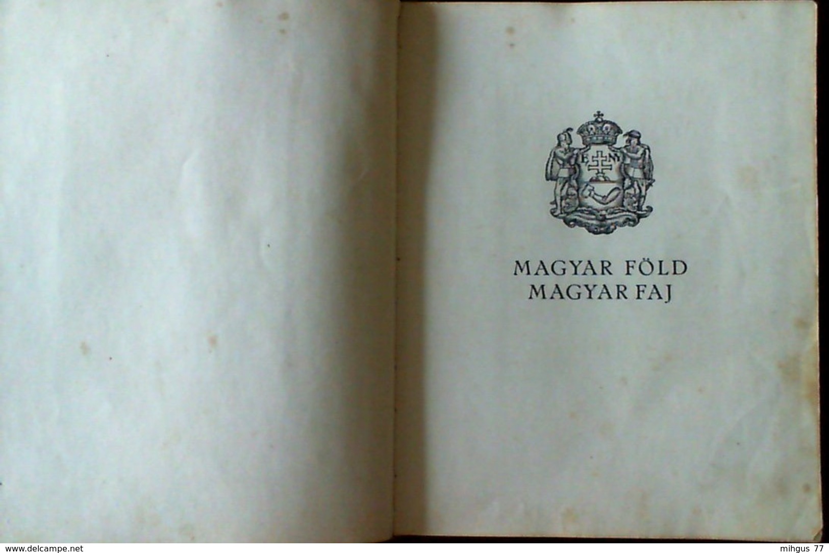 1938 HUNGARY MAGYAR FOLD MAGYAR FAJ  IV Kotetben - Enciclopedie