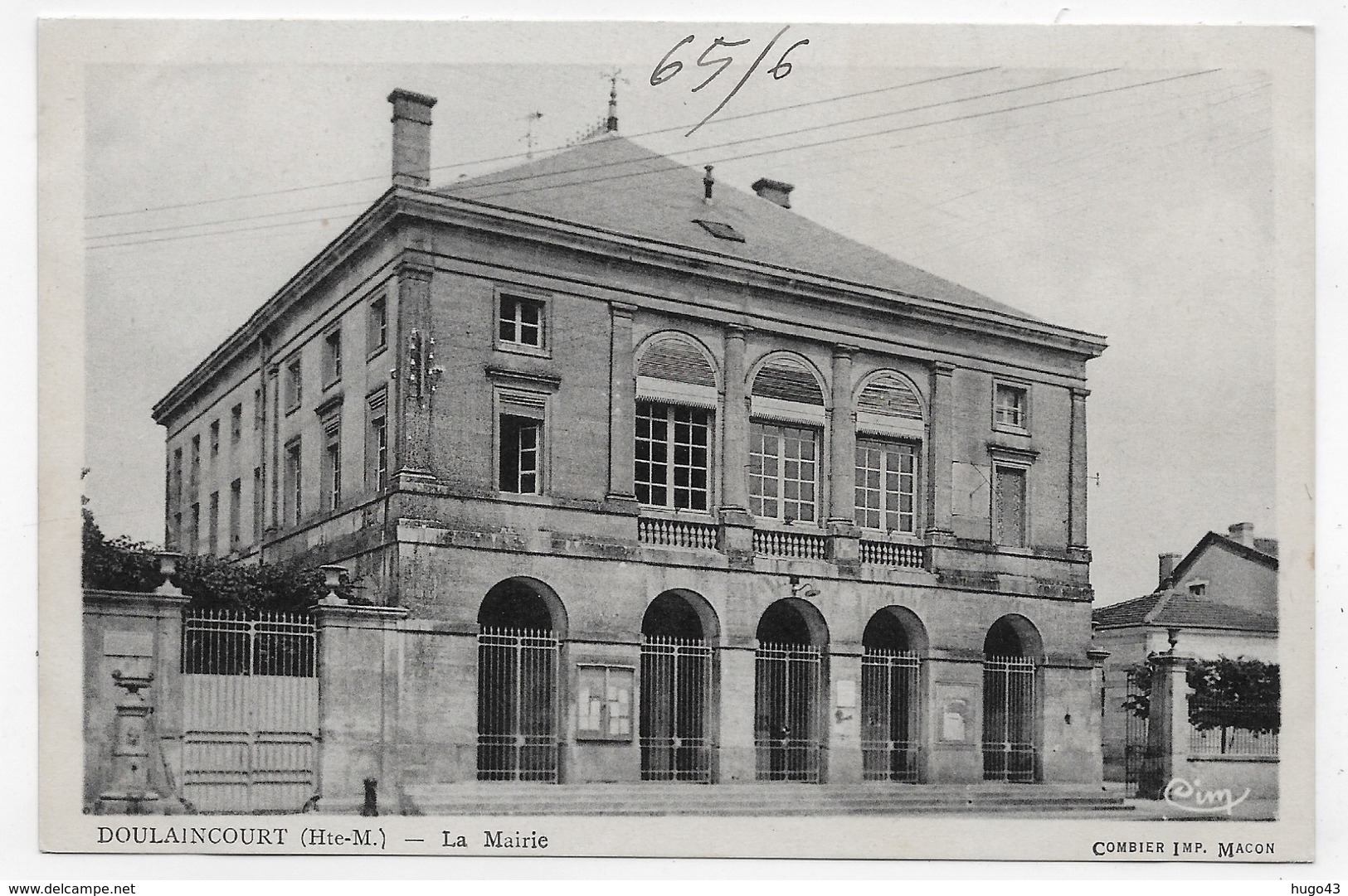 DOULAINCOURT - LA MAIRIE - CPA NON VOYAGEE - Doulaincourt