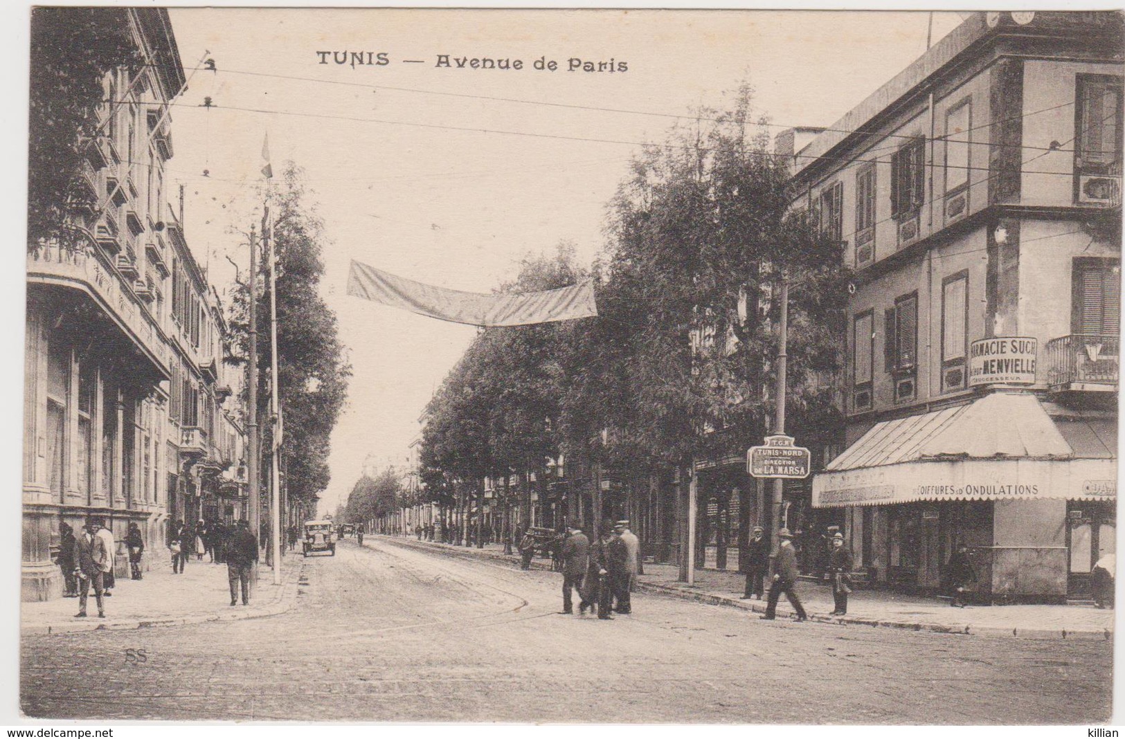 Tunis Avenue De Paris - Tunesien