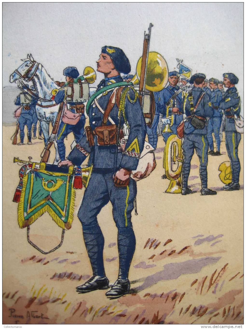 Military Uniforms - Regiments ,499 Postcards, Album SPLENDID, Lithography Hand Coloured, Around 1900 Condition VG - Uniformen