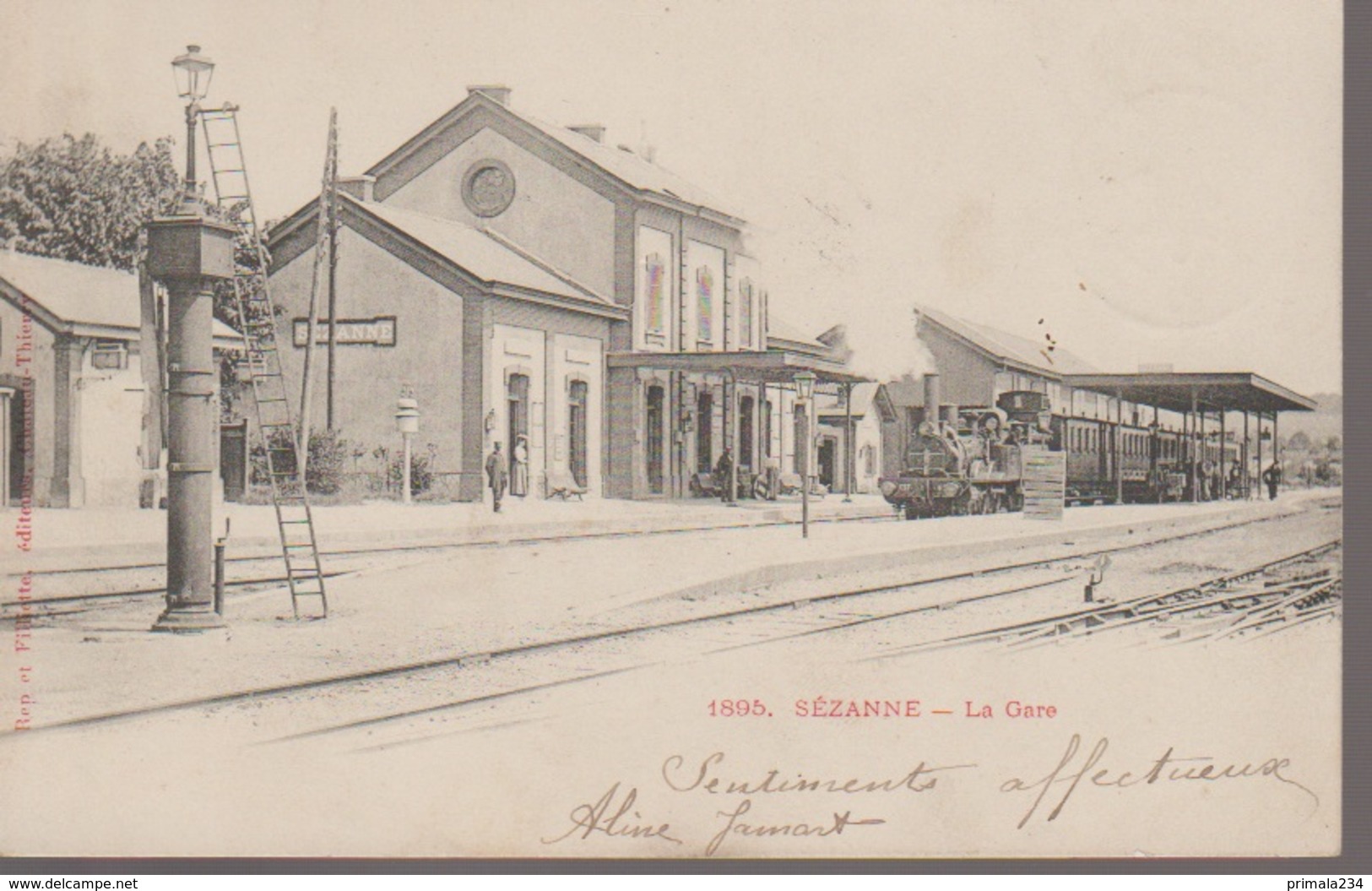 SEZANNE - LA GARE - Sezanne