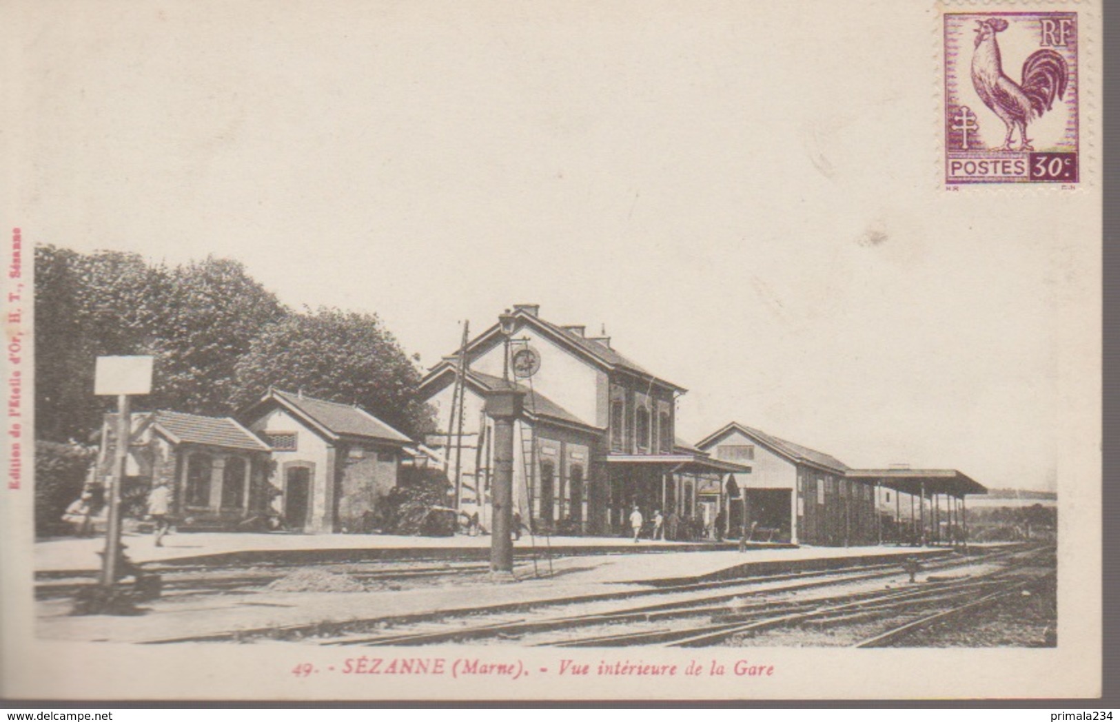 SEZANNE - LA GARE - Sezanne