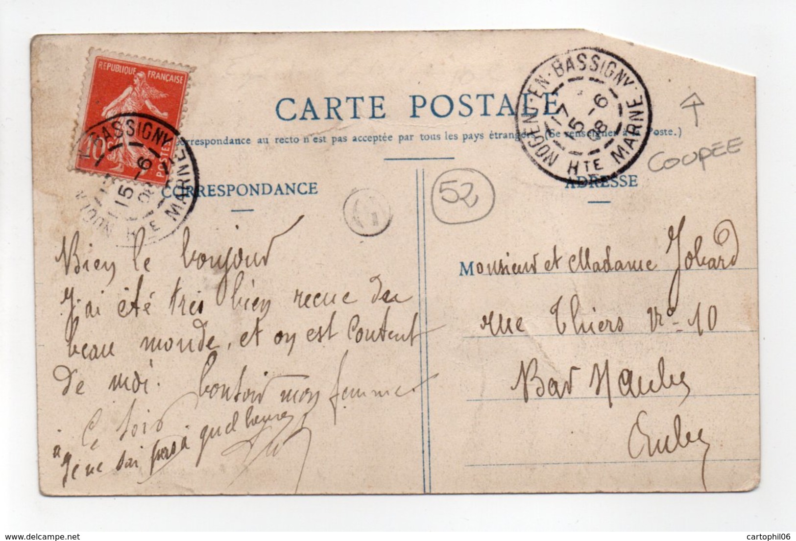 - CPA VESAIGNES-SUR-MARNE (52) - Entrée Du Village 1908 - Edition Roger-Lapetite - - Autres & Non Classés