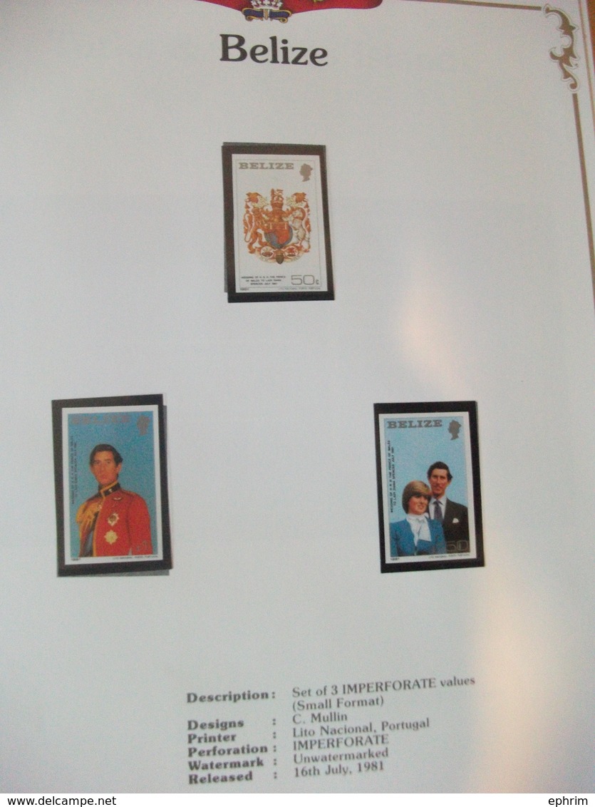 1981 THE ROYAL WEDDING PRINCE CHARLES LADY DI DIANA MINT STAMP ALBUM OMNIBUS ISSUE COMMONWEALTH COLLECTION SHEET BOOKLET