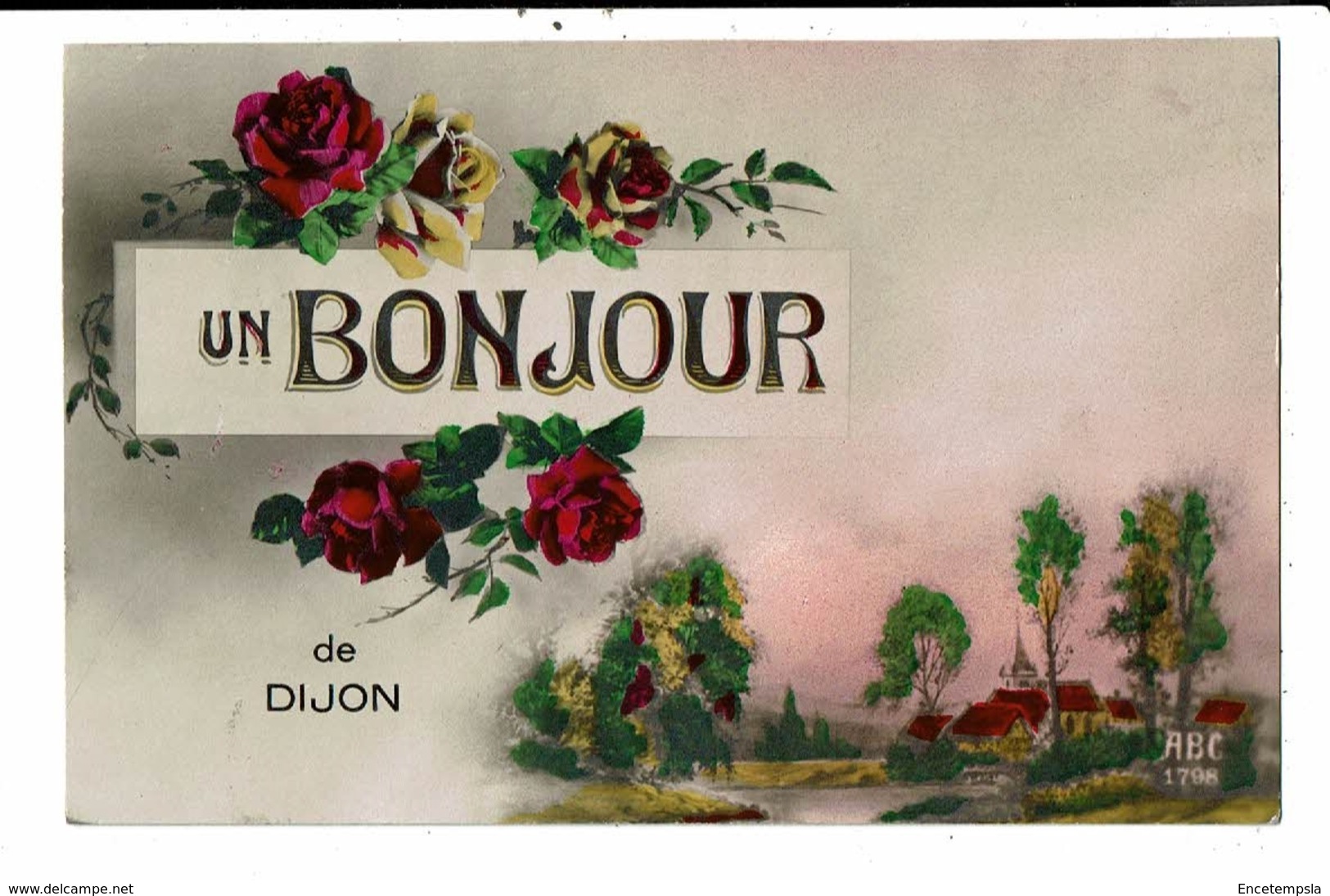 CPA-Carte Postale -France- Un Bonjour De Dijon-1934  VM11312 - Dijon