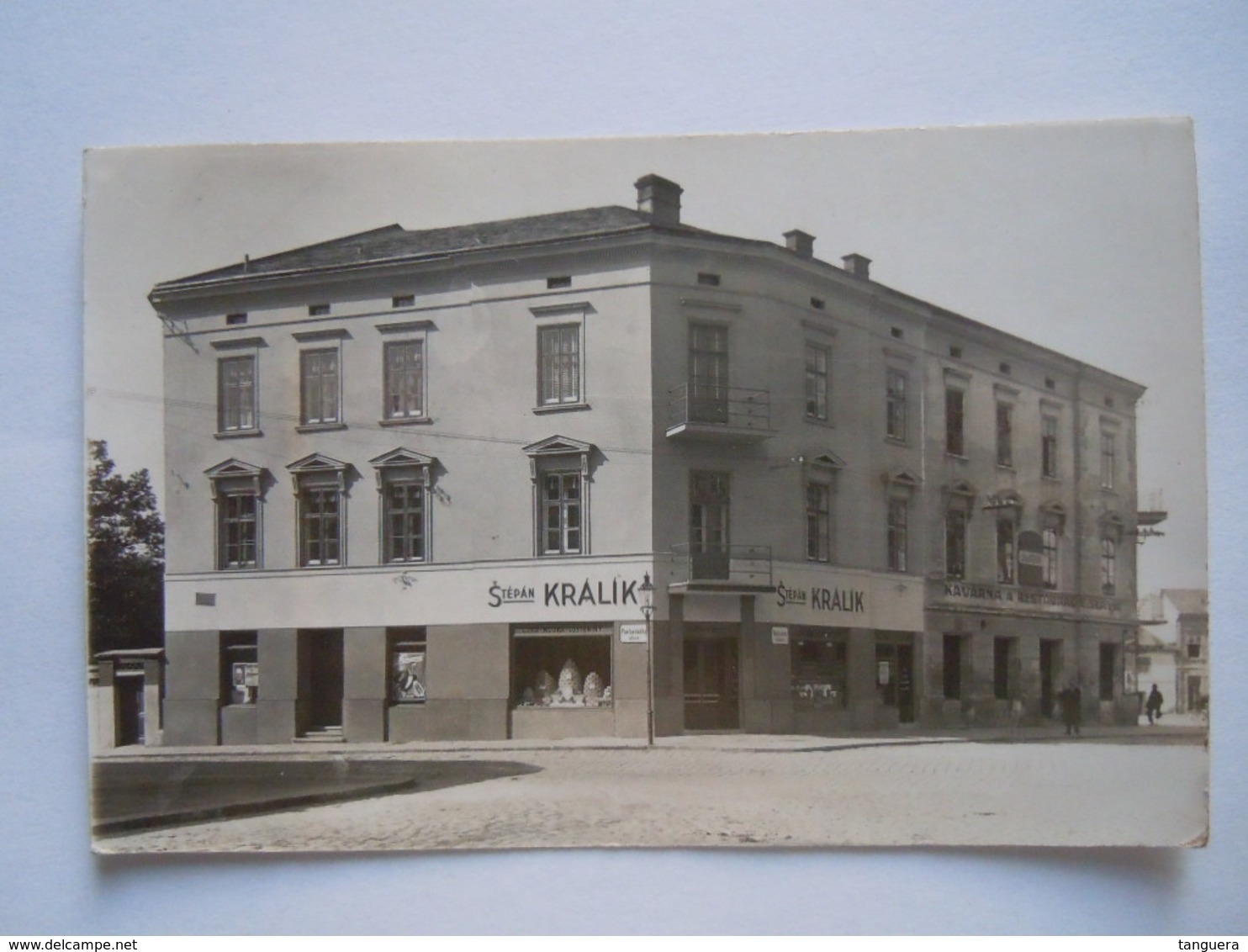 Ceskoslovensko Kromeriz Magasin Shop Stepan Kralik Circulée 1935 - Tchéquie