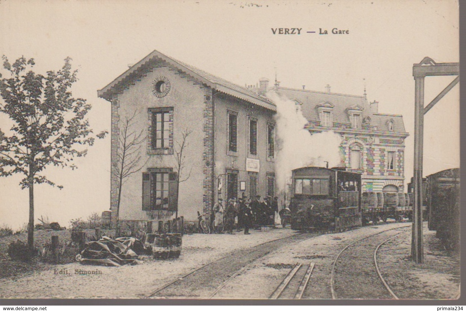 VERZY - LA GARE - Verzy