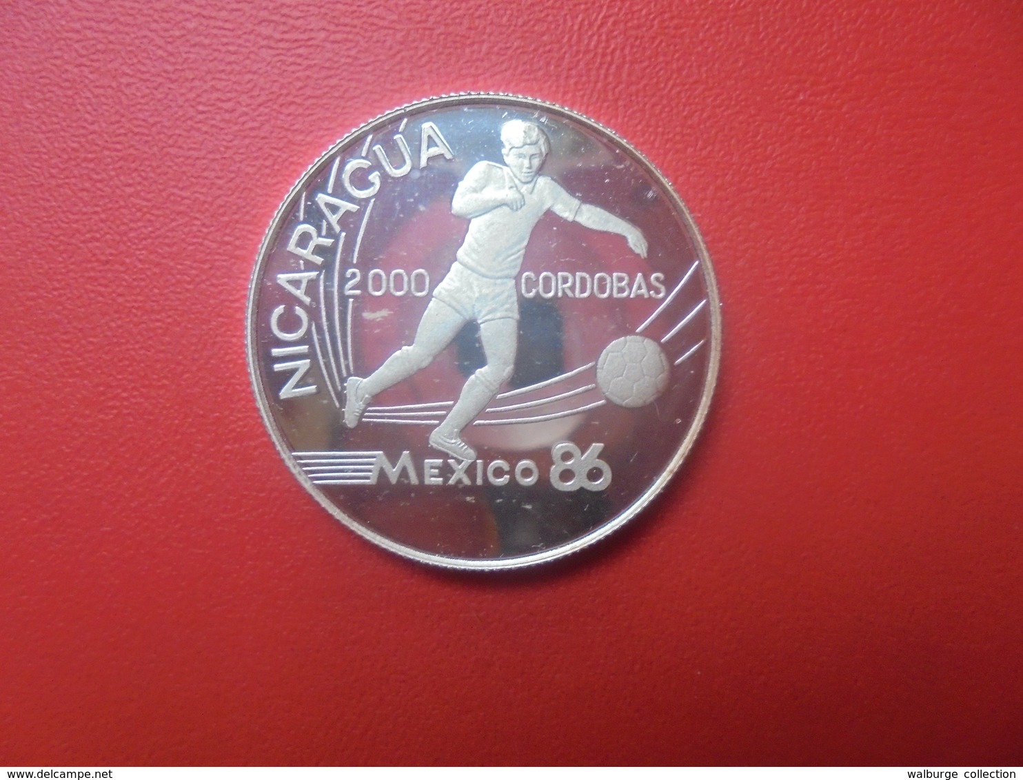 NICARAGUA 2000 CORDOBAS 1988 ARGENT (V) - Nicaragua