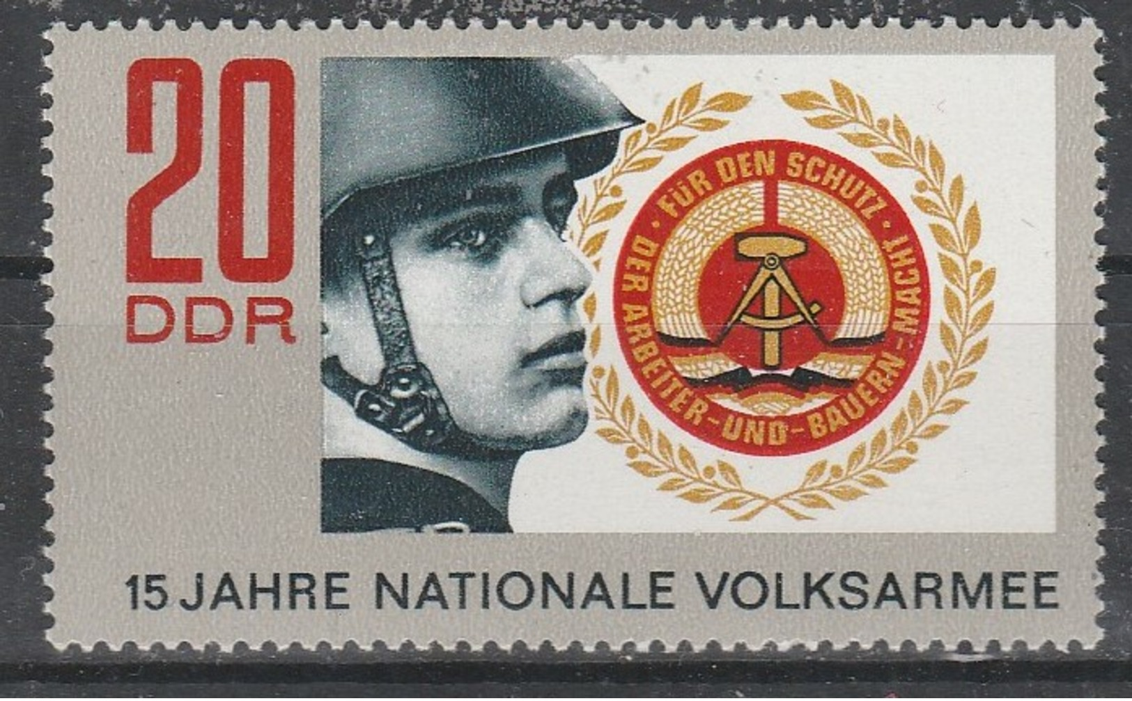 DDR  - Deutsche Demokratische Republik  - 1971  -15 Jahre Volksarmee   - MiNr.1652    Siehe Scan - Neufs