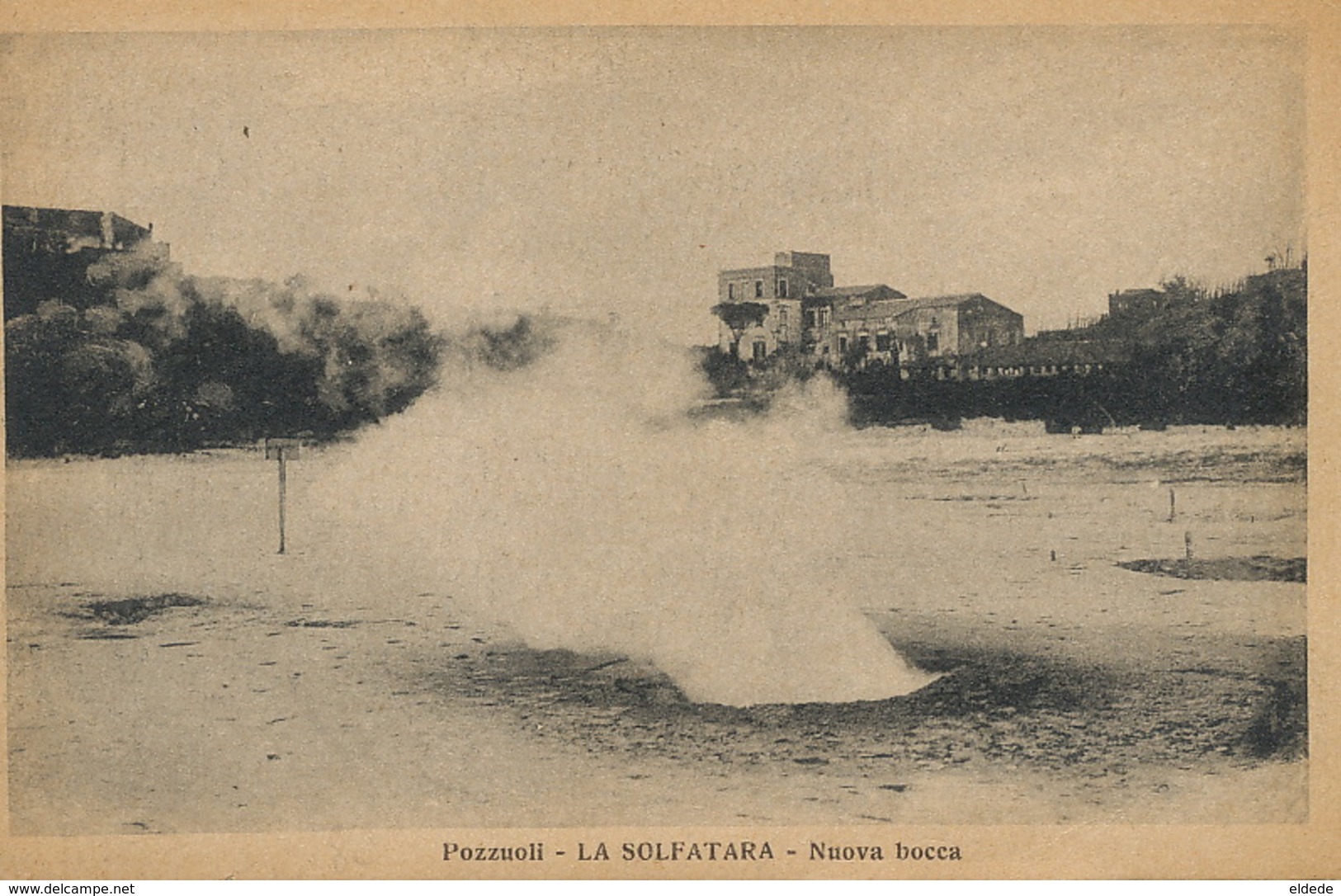 Pozzuoli La Solfatara Nueva Bocca . Volcano. Volcan . No Postcard Back - Pozzuoli