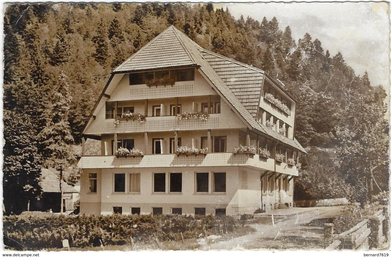 Allemagne Todtmoos   Service Socale Des F.F.A. Maison Familiazle De Todtmoos-au Schwartzwald - Todtmoos