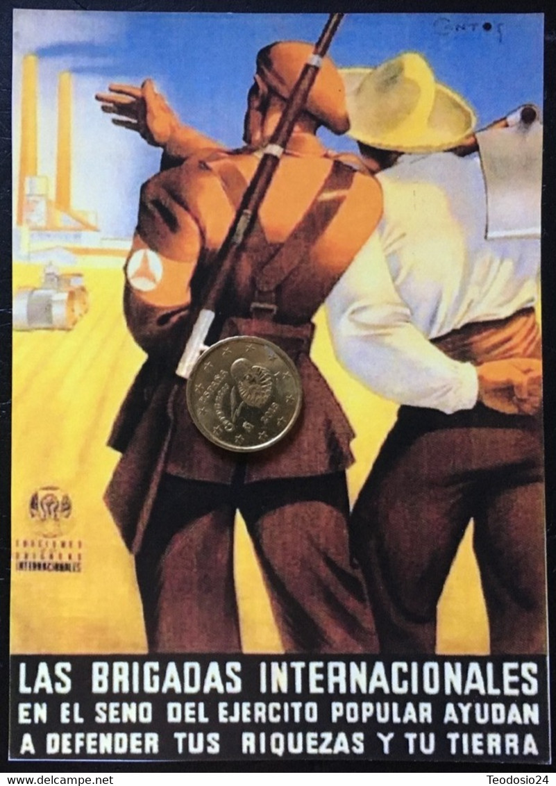 Cartel Guerra Civil Española Reproduccion - Patrióticos