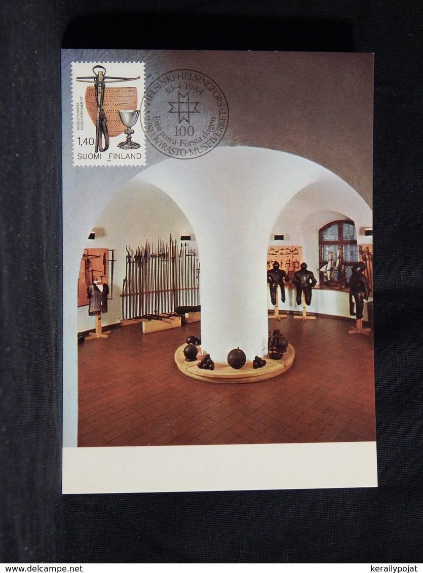 Finland 1984 Museums Maxicard__(U-2745) - Cartoline Maximum