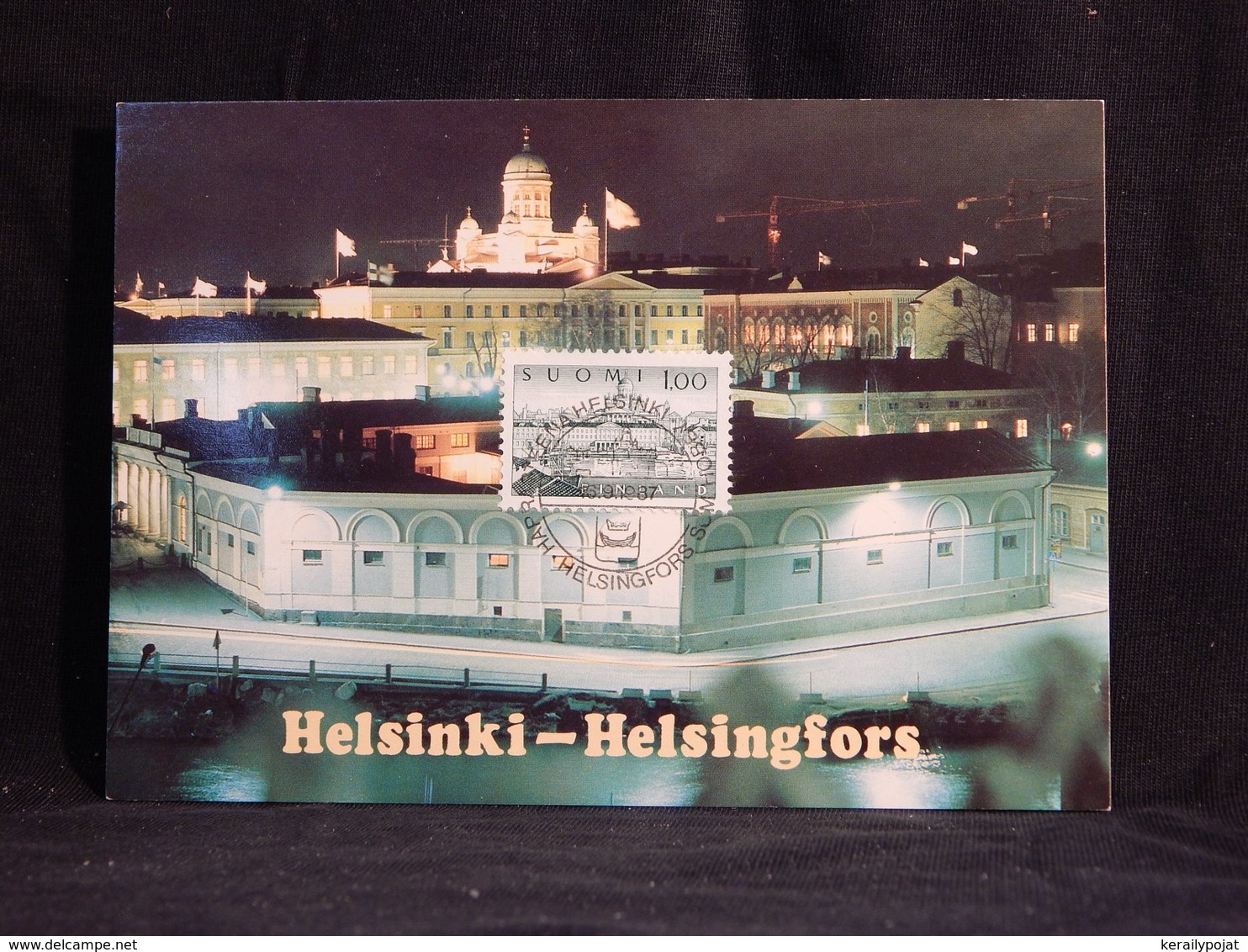 Finland 1987 Helsinki Maxicard__(U-2816) - Maximum Cards & Covers