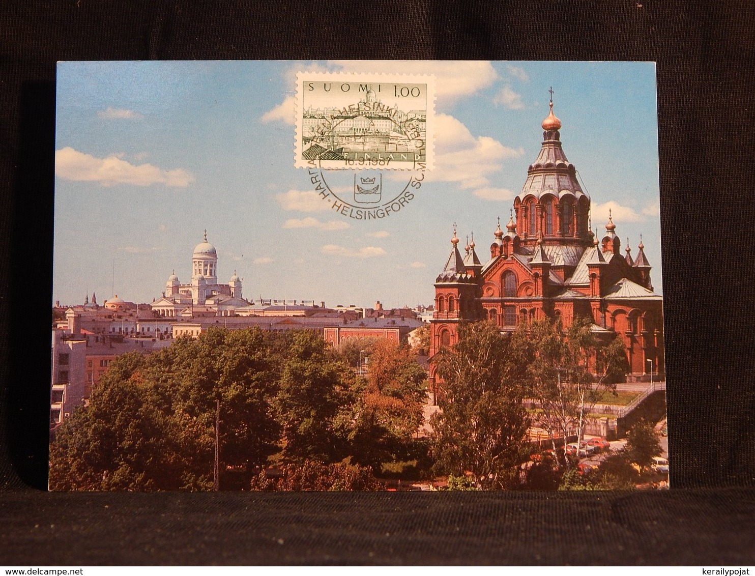 Finland 1987 Helsinki Maxicard__(U-2819) - Maximum Cards & Covers