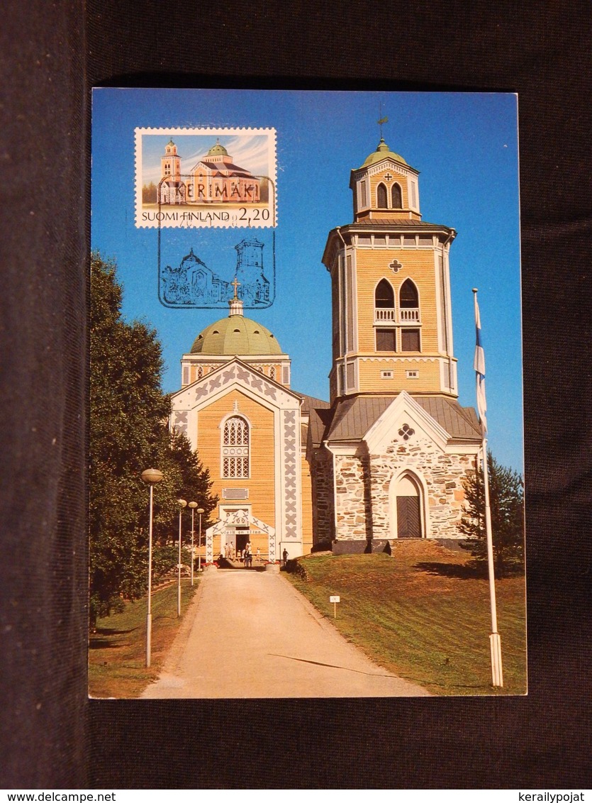 Finland 1988 Kerimäki Church Maxicard__(U-2314) - Maximum Cards & Covers
