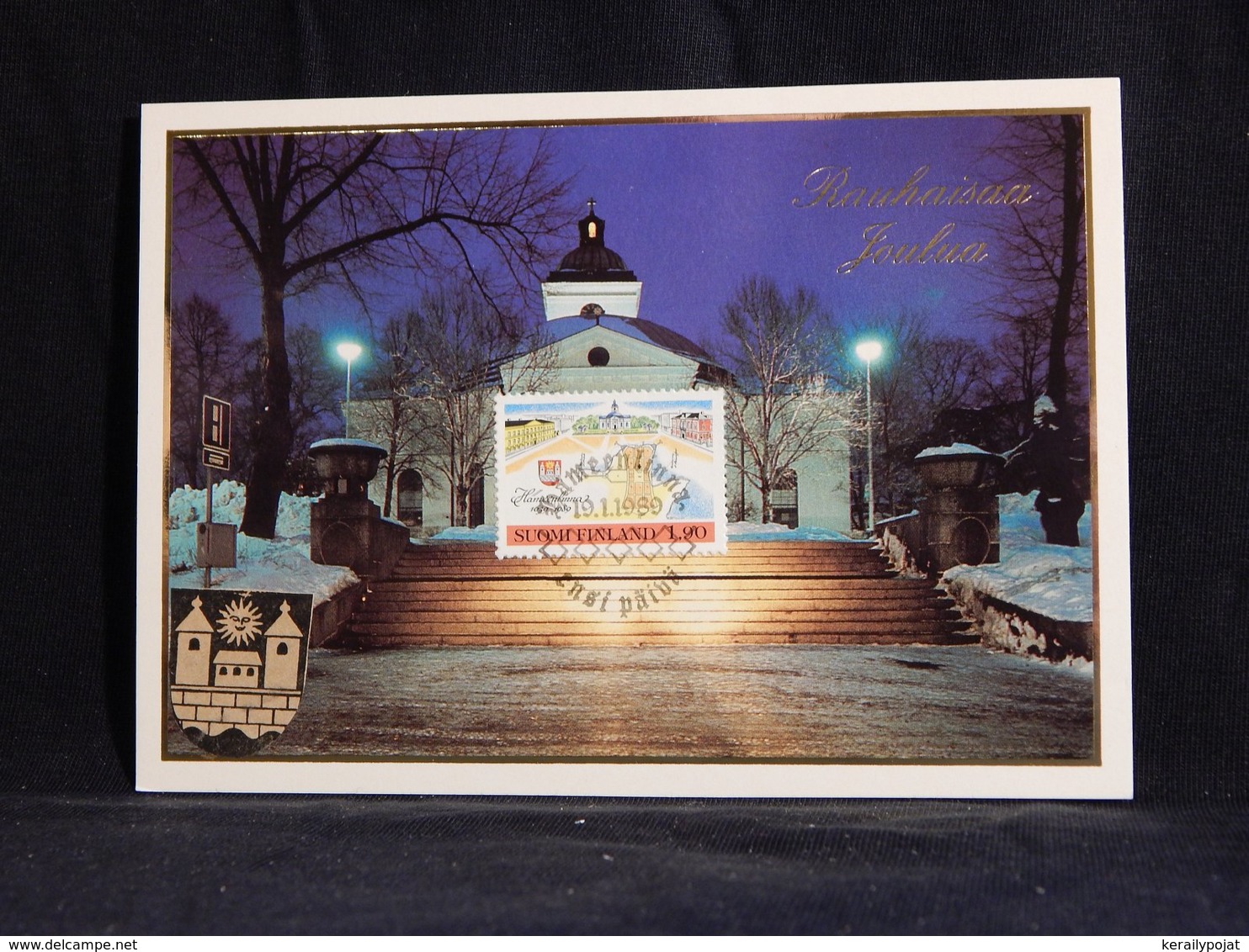 Finland 1989 Hämeenlinna Church Maxicard__(U-2316) - Maximum Cards & Covers