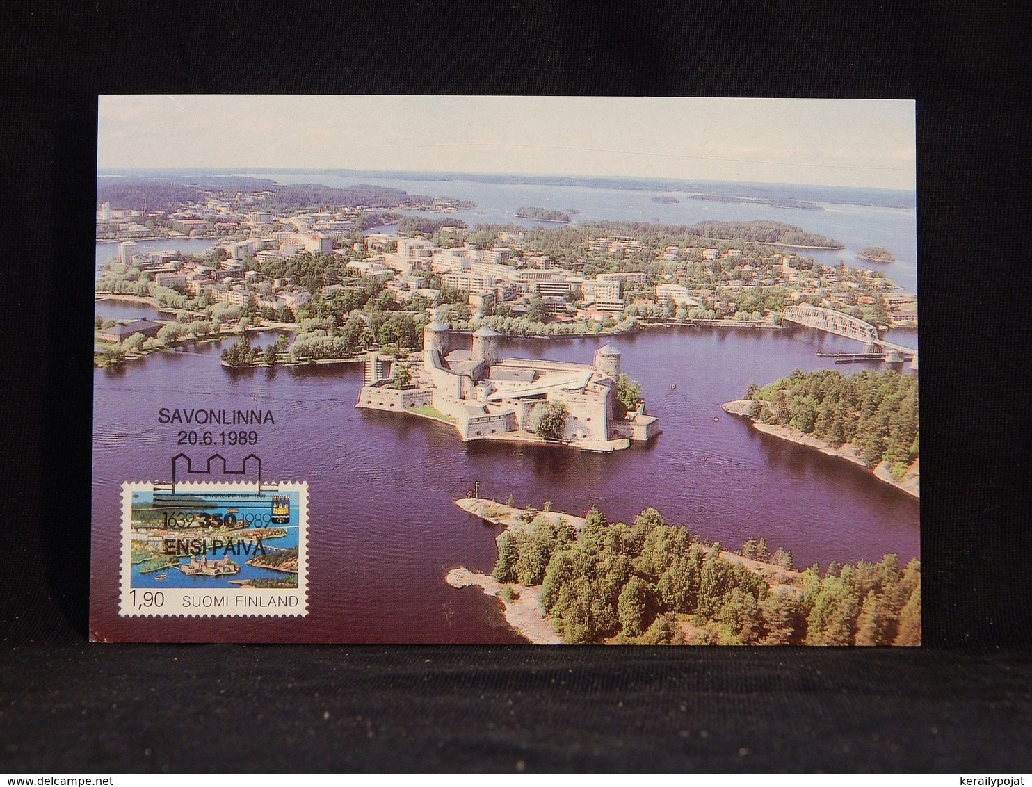 Finland 1989 Savonlinna Castle Maxicard__(U-2632) - Maximum Cards & Covers