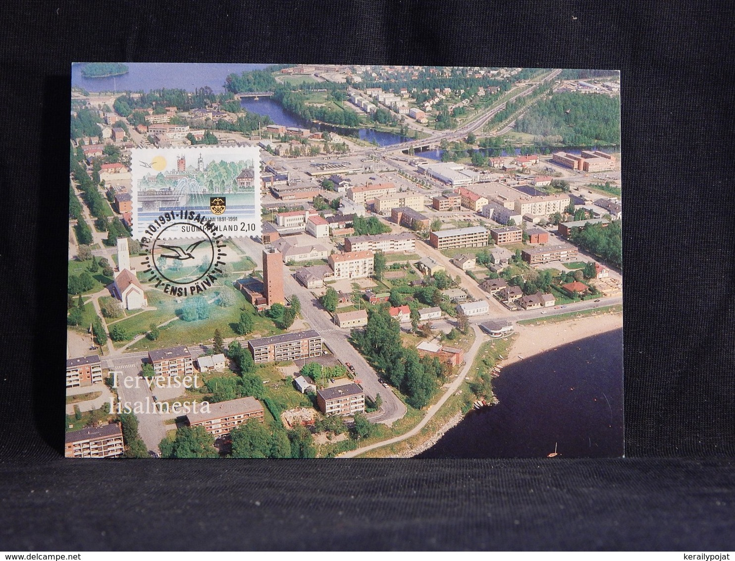 Finland 1991 Iisalmi Maxicard__(U-2815) - Maximum Cards & Covers