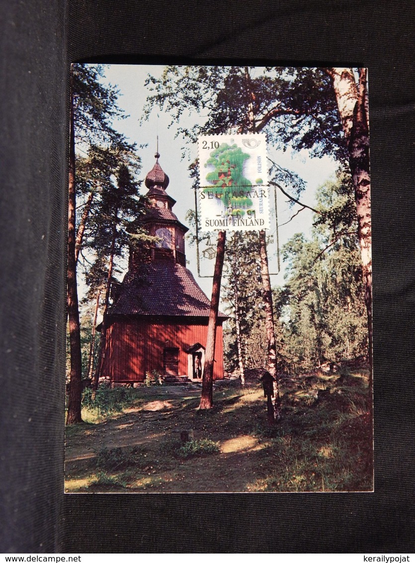 Finland 1991 Seurasaari Maxicard__(U-2315) - Cartoline Maximum