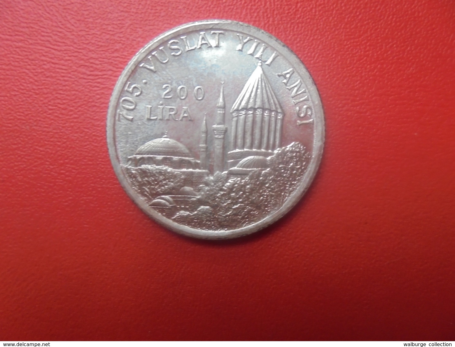 TURQUIE 200 LIRA 1978 ARGENT (V) - Turkey