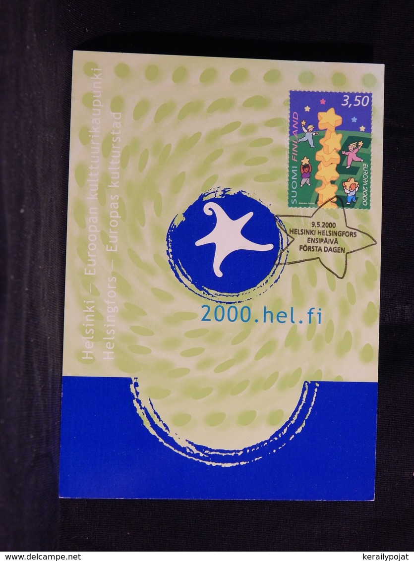 Finland 2000 Europa Maxicard__(U-2843) - Cartoline Maximum