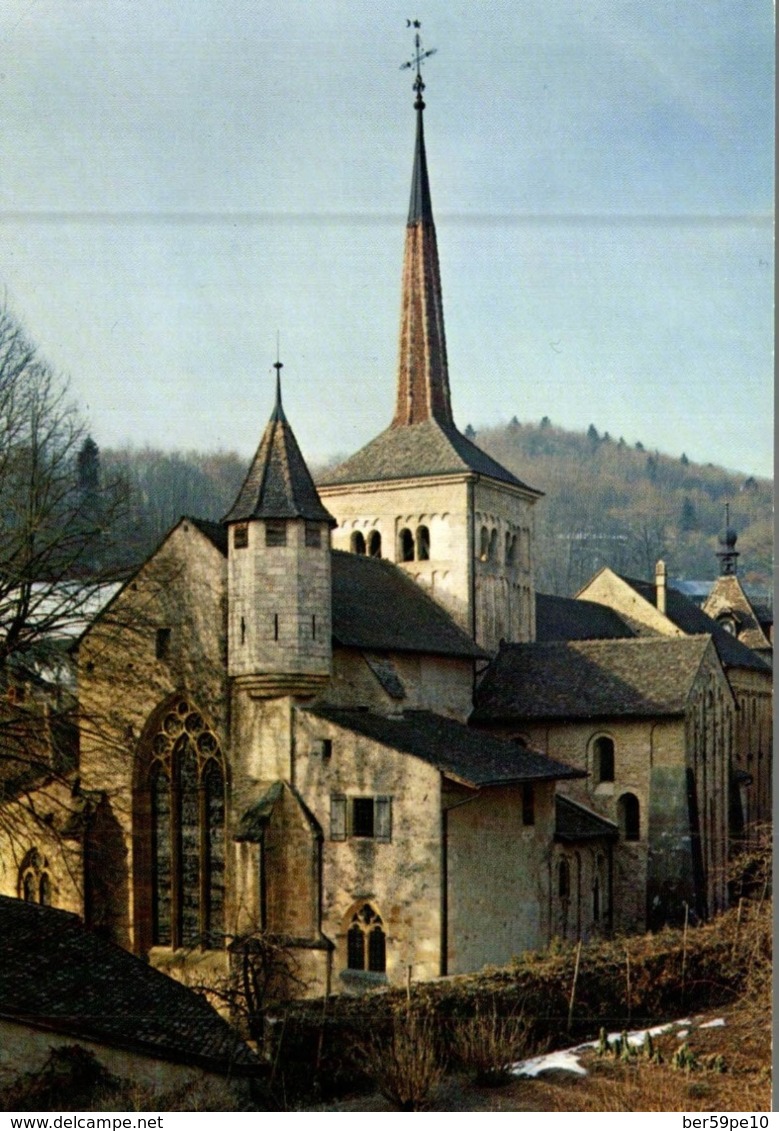 ROMAINMOTIER  L'EGLISE ROMANE - Romainmôtier-Envy