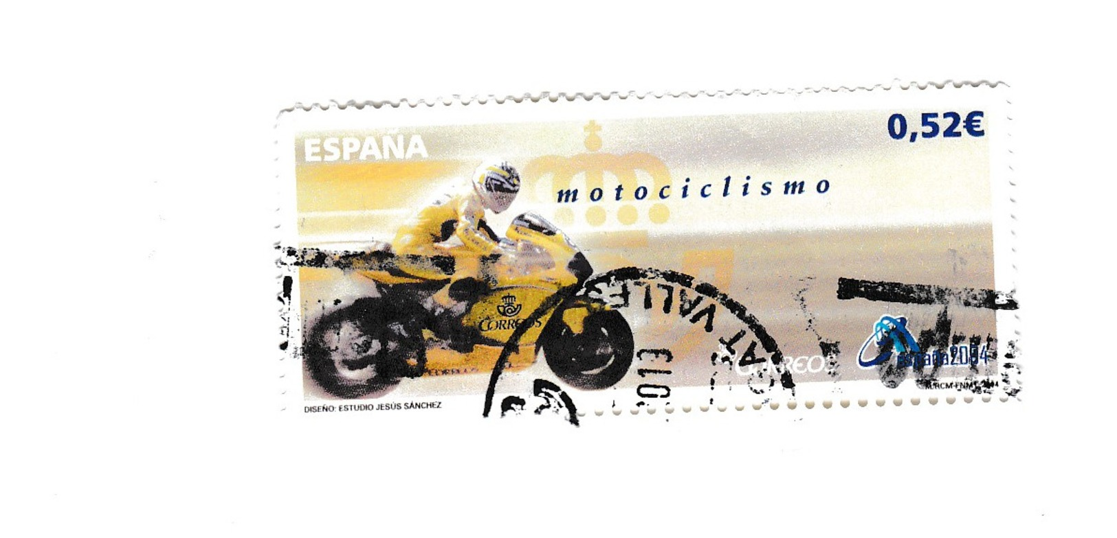 0,52 Euro - 2004 Motocyclisme - Used Stamps