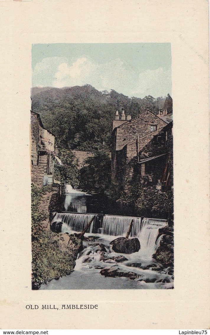 CP Royaume Uni Angleterre Cumberland Westmorland Old Mill Ambleside - Ambleside