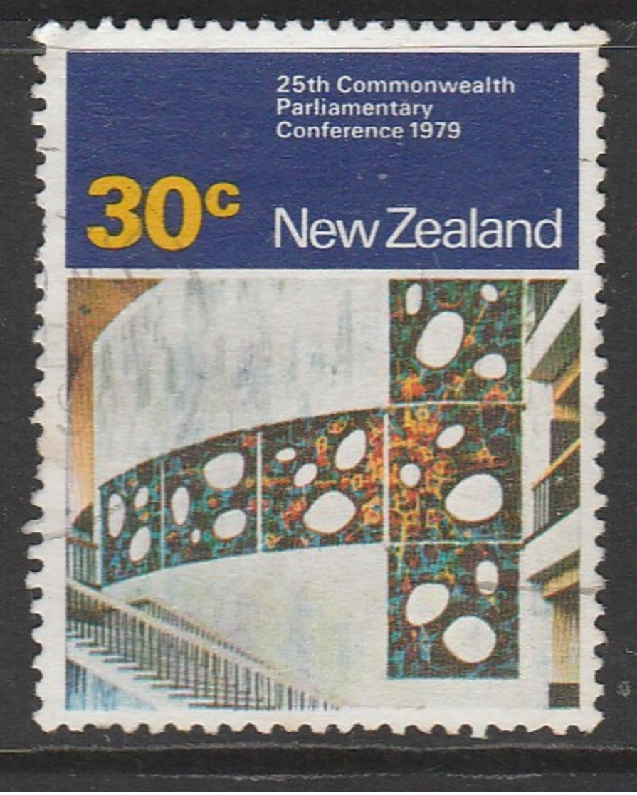 New Zealand 1979 The 25th Anniv: Commonwealth Parliamentary Conference, Wellington 30C Multicoloured SW 800 O Used - Used Stamps