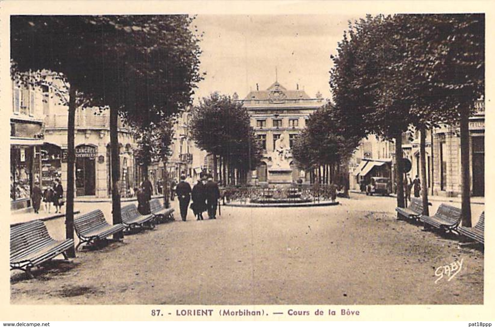 56 - LORIENT : Cours De  La Bôve - CPA - Morbihan ( Bretagne ) - Lorient