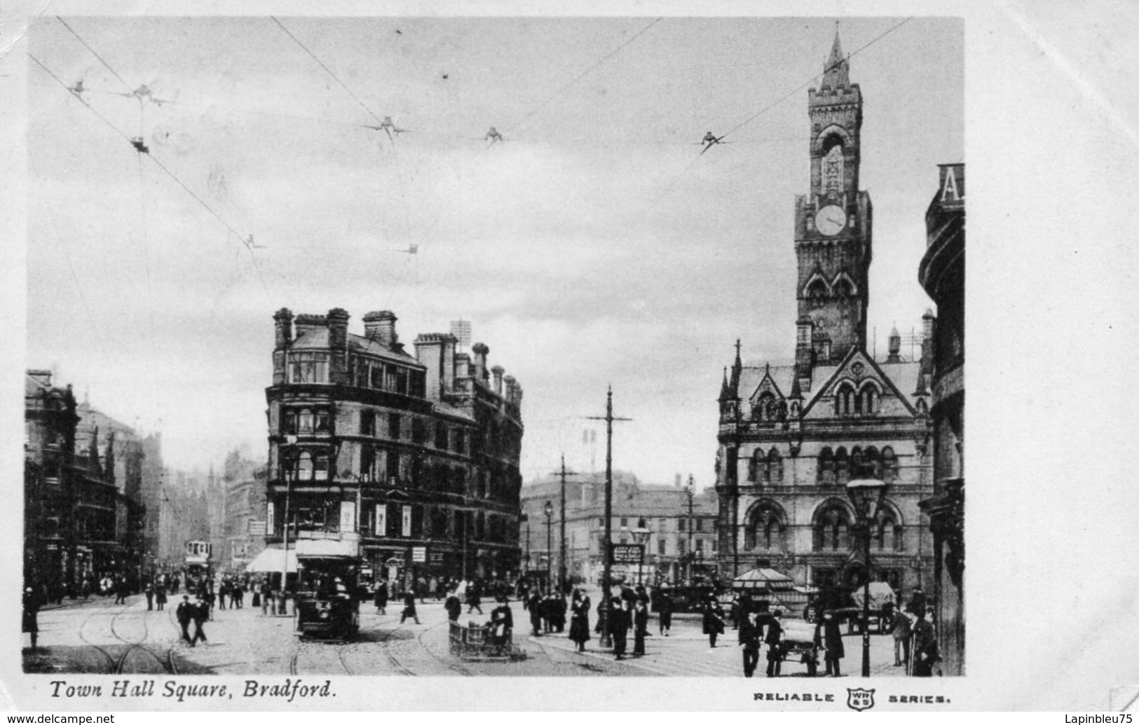 CP Royaume Uni Angleterre Yorkshire Bradford Town Hill Square - Bradford