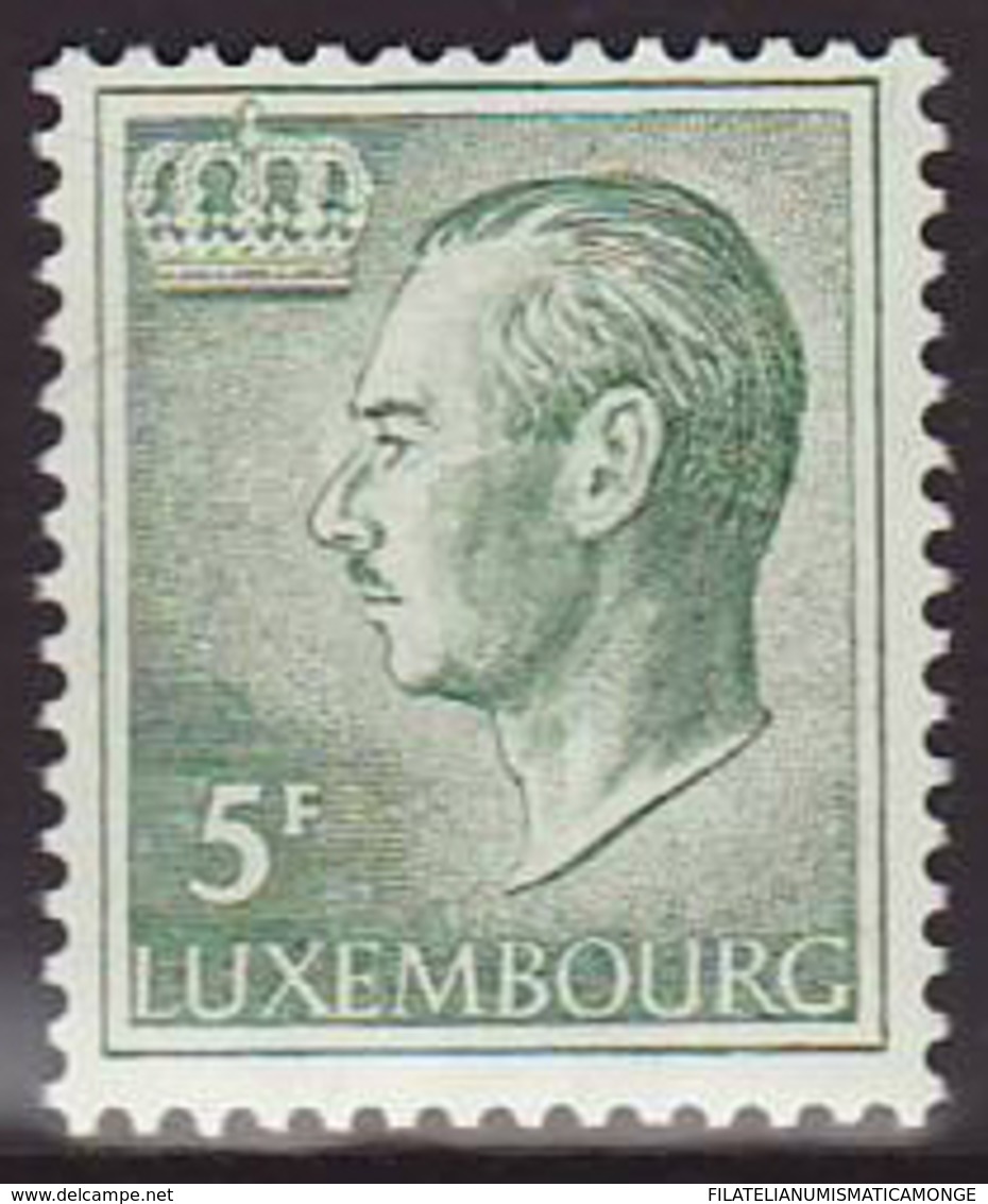Luxemburgo 1971  Yvert Tellier Nº  780a ** Serie Basica ''Gran Duque Jean'' - Unused Stamps