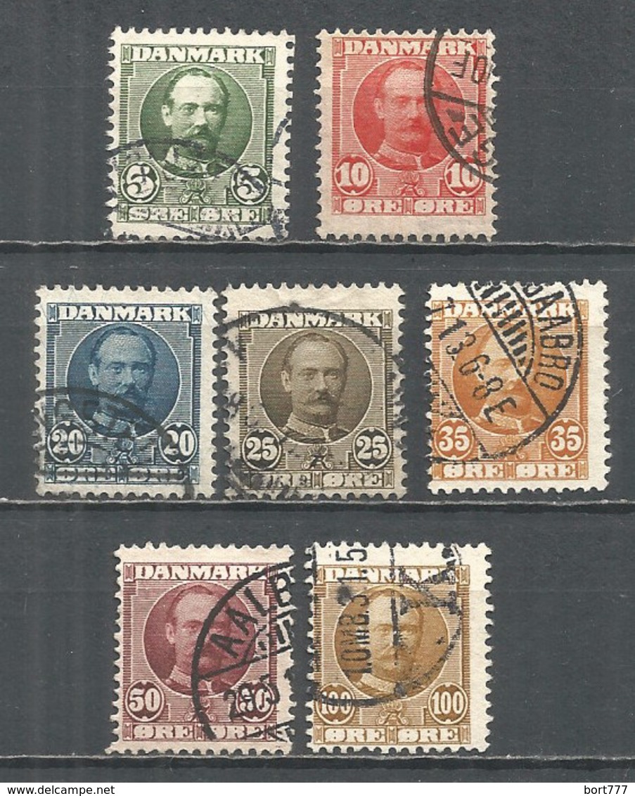 Denmark 1907 Used Stamps - Usati