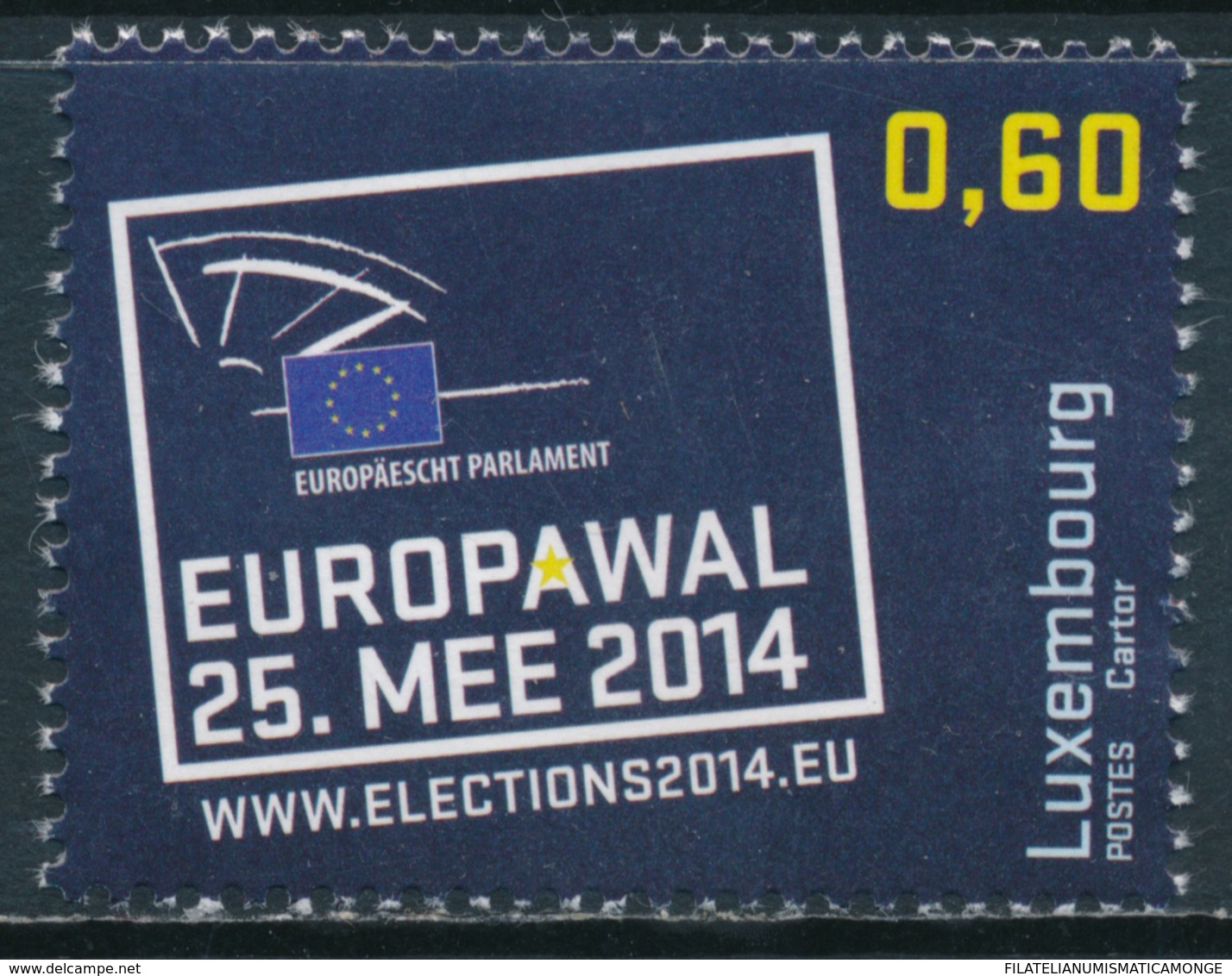 Luxemburgo 2014  Yvert Tellier Nº  1950 ** Elecciones Europeas - Neufs