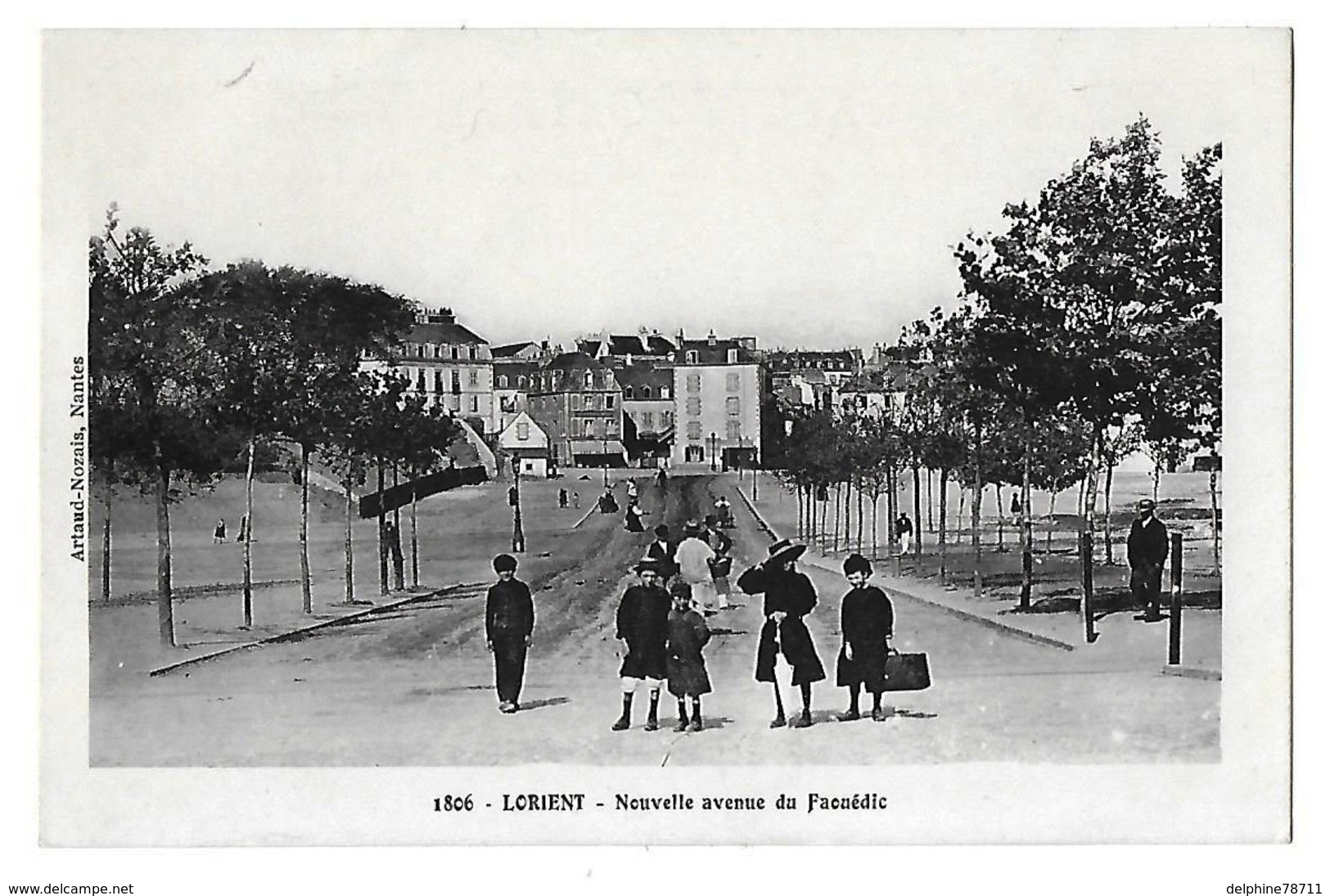 LORIENT    Nouvelle Avenue Du Faouédic    (recto-verso) - Lorient