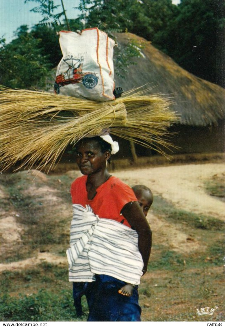 1 AK Senegal * Mutter Mit Kind - Zurück Vom Markt - Retour Du Marché - IRIS Karte 81435 * - Senegal