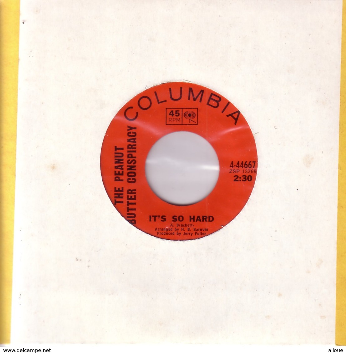 THE PEANUT BUTTER CONSPIRACY (PSYCHE US) 45 R.P.M US 1967 - - Rock