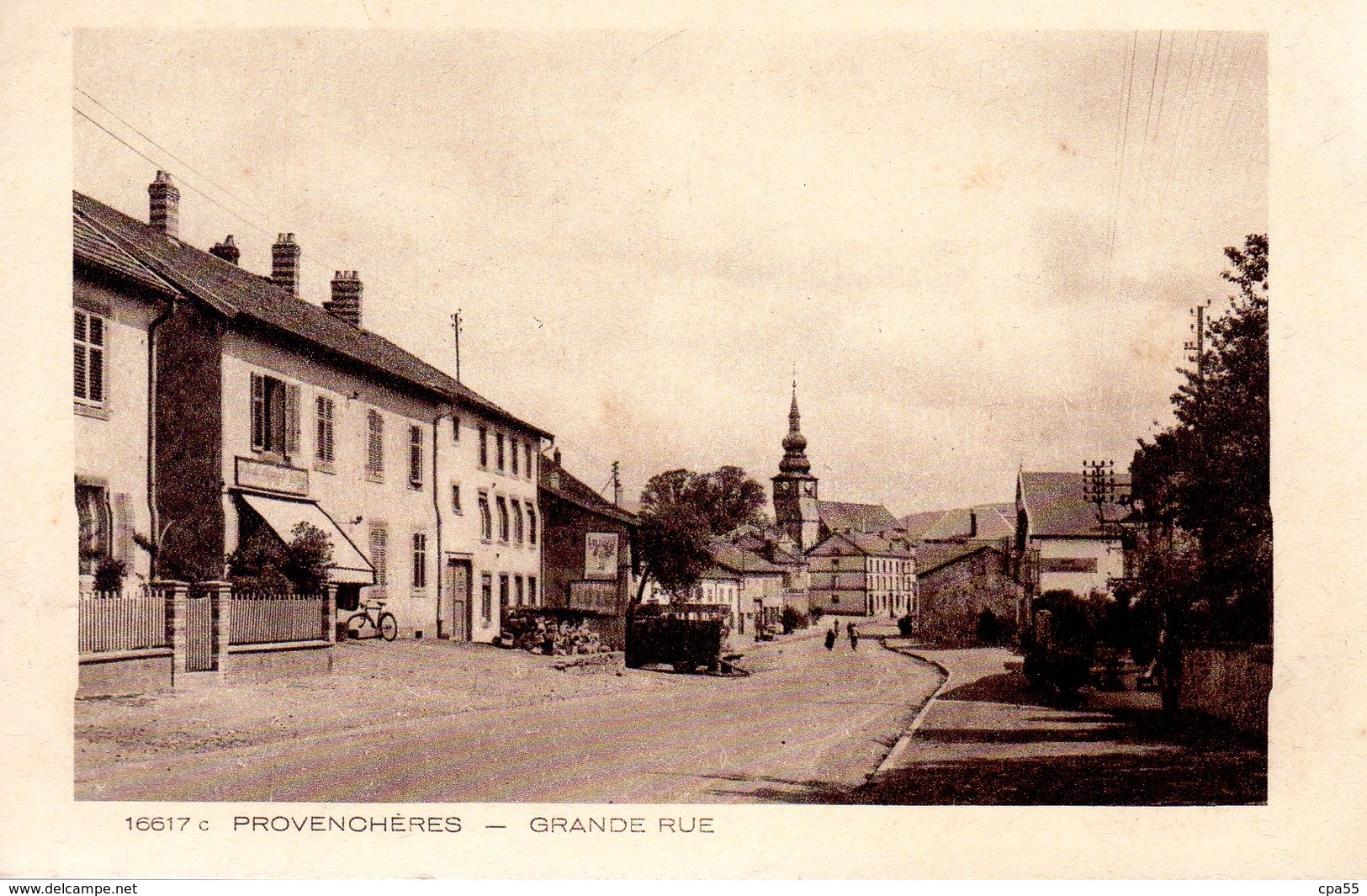 PROVENCHERES  -  Grande Rue  -  N° 16617 - Provencheres Sur Fave