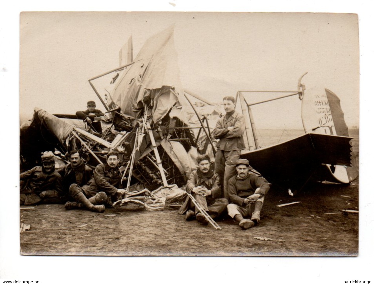 MILITARIA . AVIATION . ACCIDENT D'AÉROPLANE - Réf. N° 5 - - Aviación