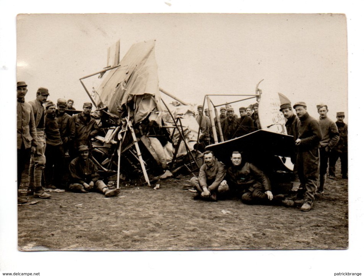 MILITARIA . AVIATION . ACCIDENT D'AÉROPLANE - Réf. N° 6 - - Aviación