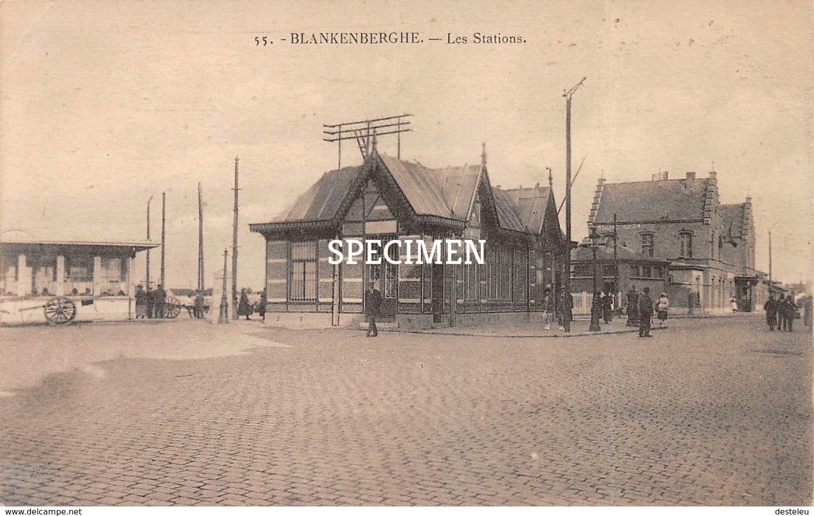 55 Ls Stations - Blankenberghe - Blankenberge - Blankenberge