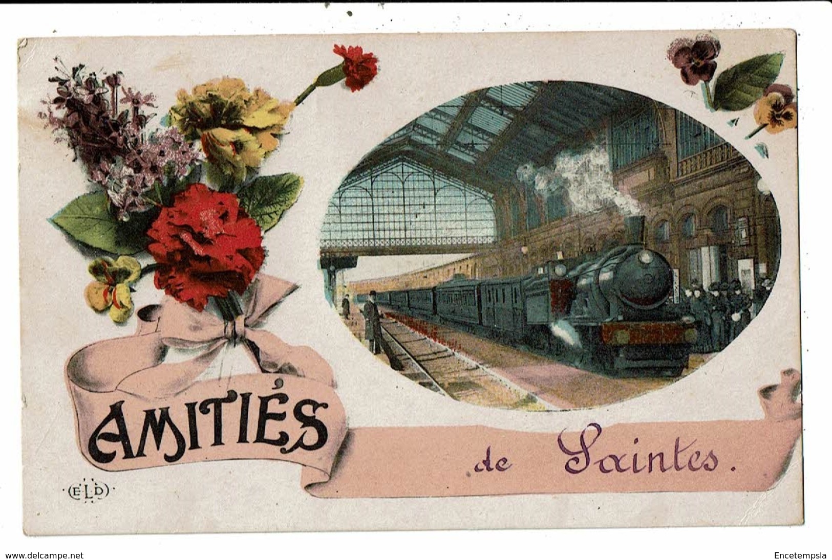 CPA-Carte Postale -France-Amitiés De Saintes--1918 VM11357 - Saintes