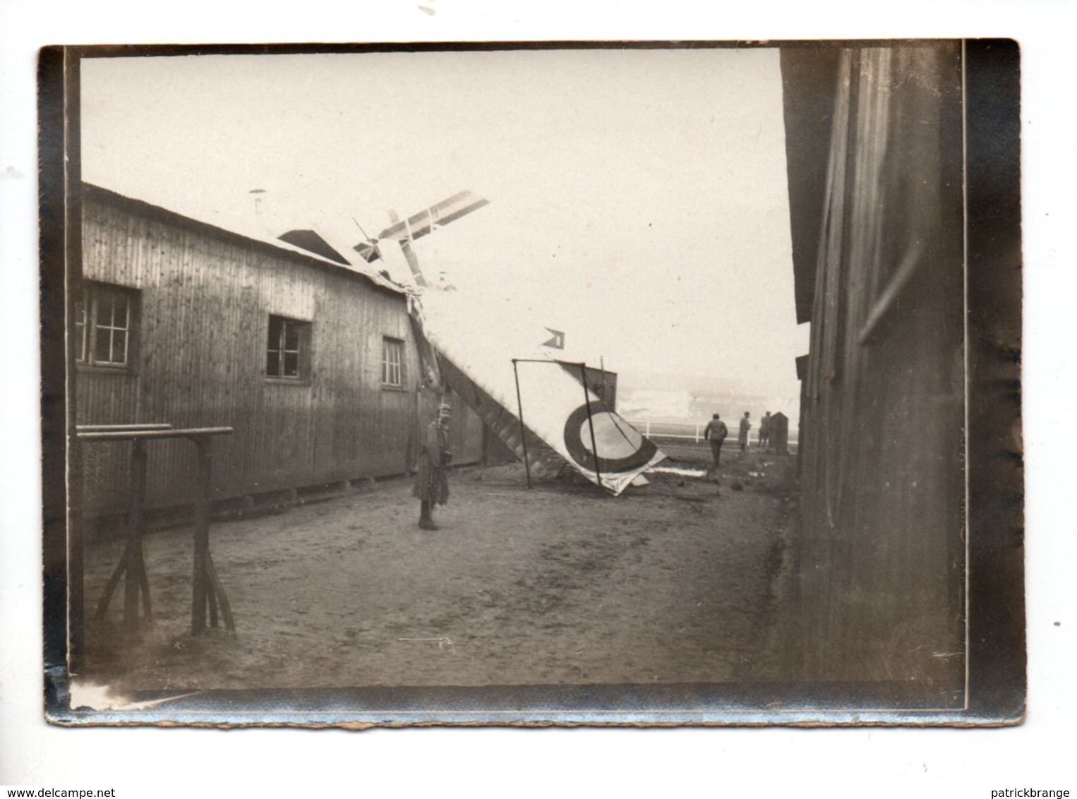 MILITARIA . AVIATION . PHOTO . ACCIDENT D'AÉROPLANE - Réf. N° 17 - - Aviación