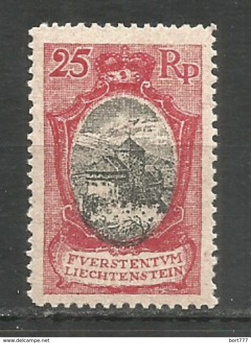 LIECHTENSTEIN 1921 Mint Stamp - Ongebruikt