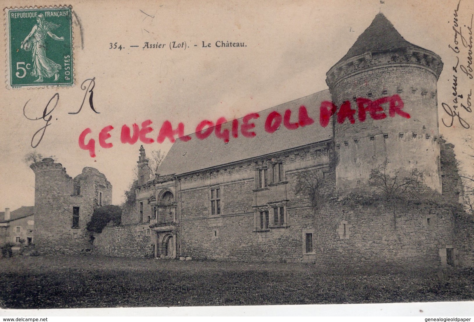 46 - ASSIER -LE CHATEAU  -  LOT - Assier