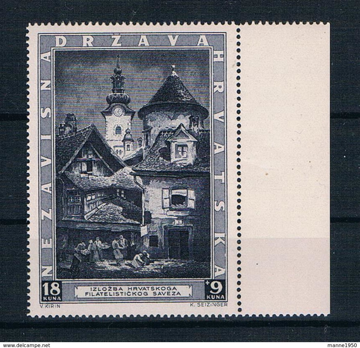 Kroatien1943 Mi.Nr. 115 ** - Kroatië